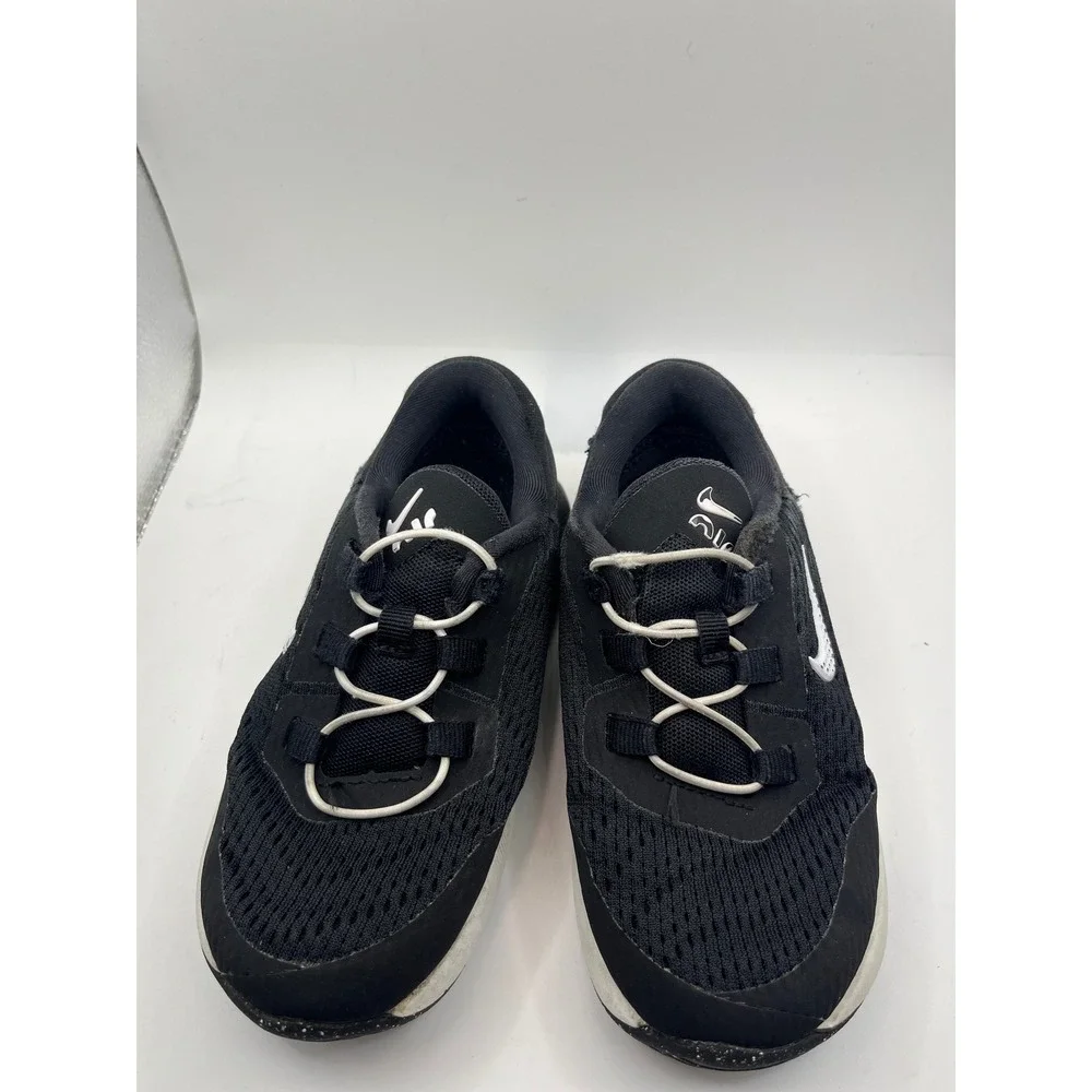 Nike Air Max 270 Kids Black White Sneakers Shoes‎ Athletic Size Youth